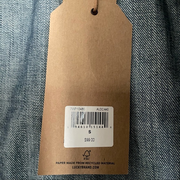 LUCKY BRAND The Tomboy Trucker Jean Jacket - Picture 7 of 12